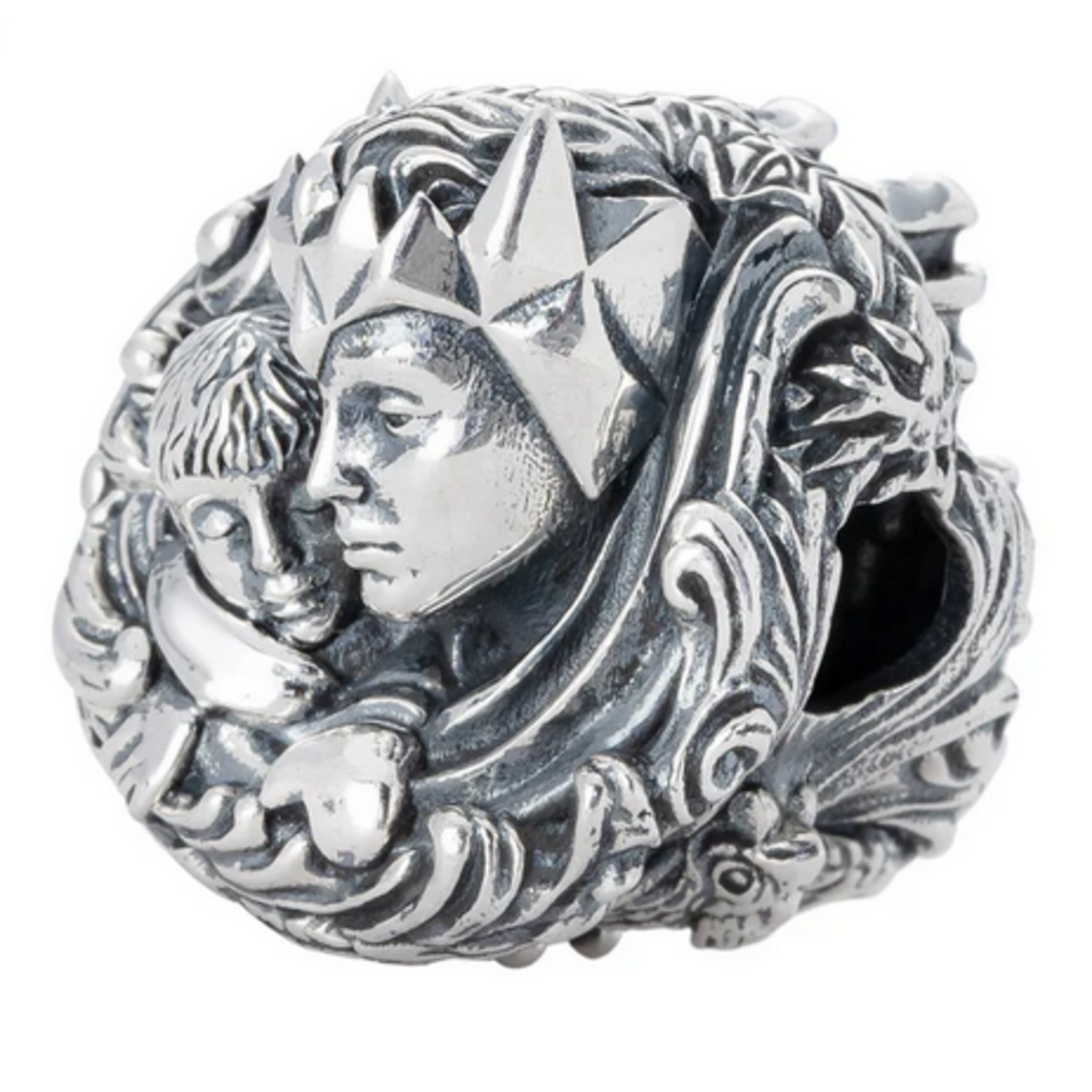 Elfbeads The Snow Queen Charm - Masterpiece Sterling Silver