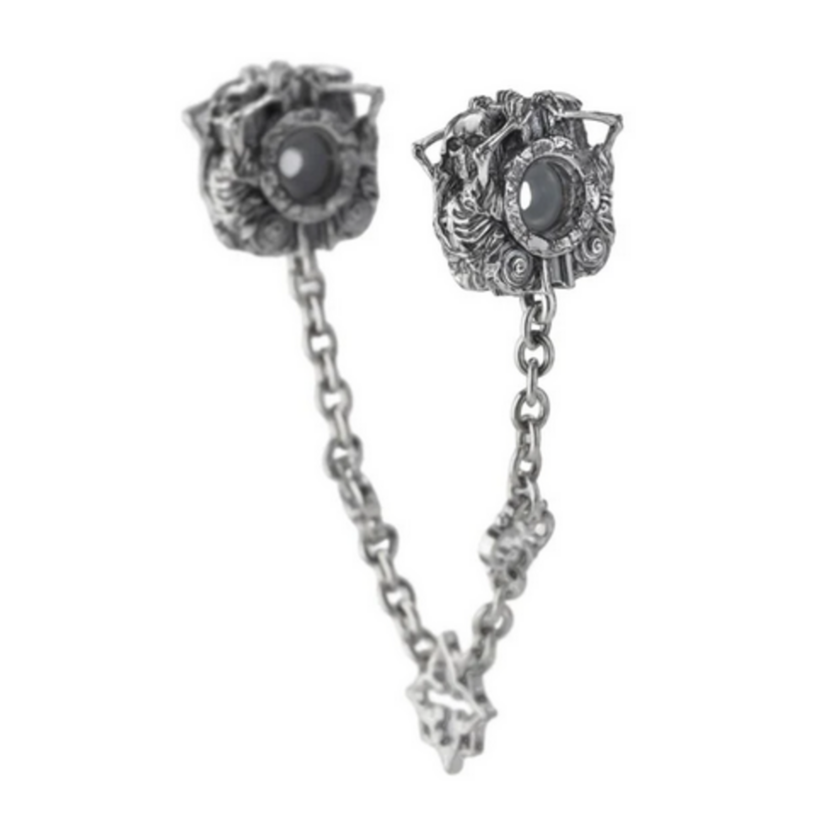 Elfbeads Cathedral of Shadows Safety Chain - Masterpiece Sterling Silver