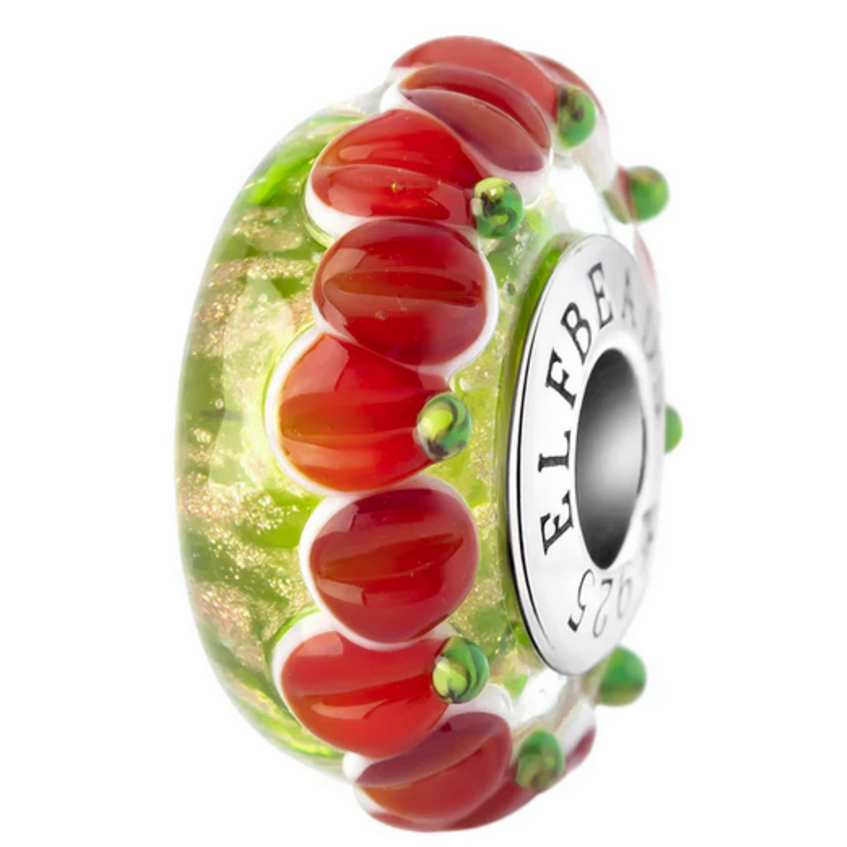 Elfbeads Acorn Treelogy Charm - Artisan Glass