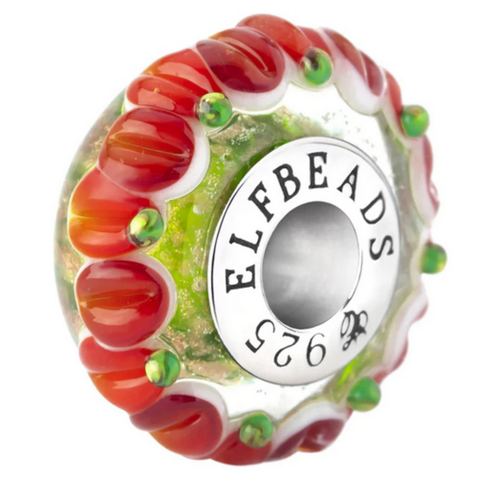 Elfbeads Acorn Treelogy Charm - Artisan Glass