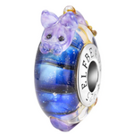 Elfbeads Celestial Mist Dragon Charm - Artisan Glass