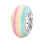 Elfbeads Candy Bunny Trail Charm - Artisan Glass