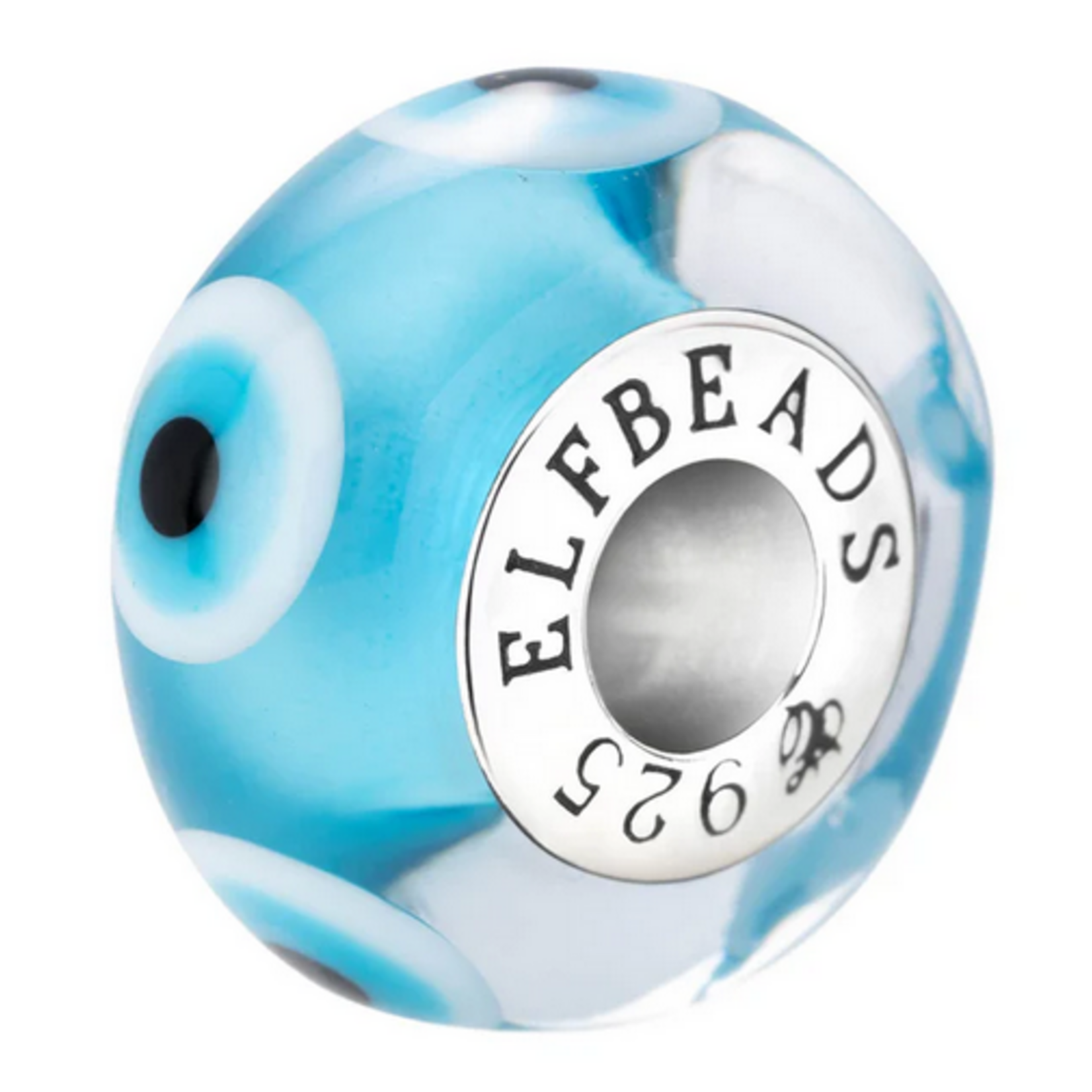 Elfbeads Evil Eye of Prosperity Charm - Artisan Glass