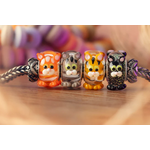 Elfbeads Heart of Gentle Love Charm - Artisan Glass