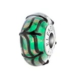 Elfbeads Ghostly Web Melody Charm - Artisan Glass