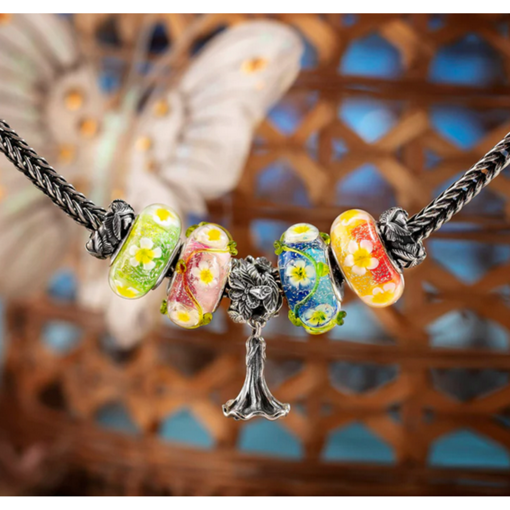 Elfbeads Island Garden Charm - Artisan Glass