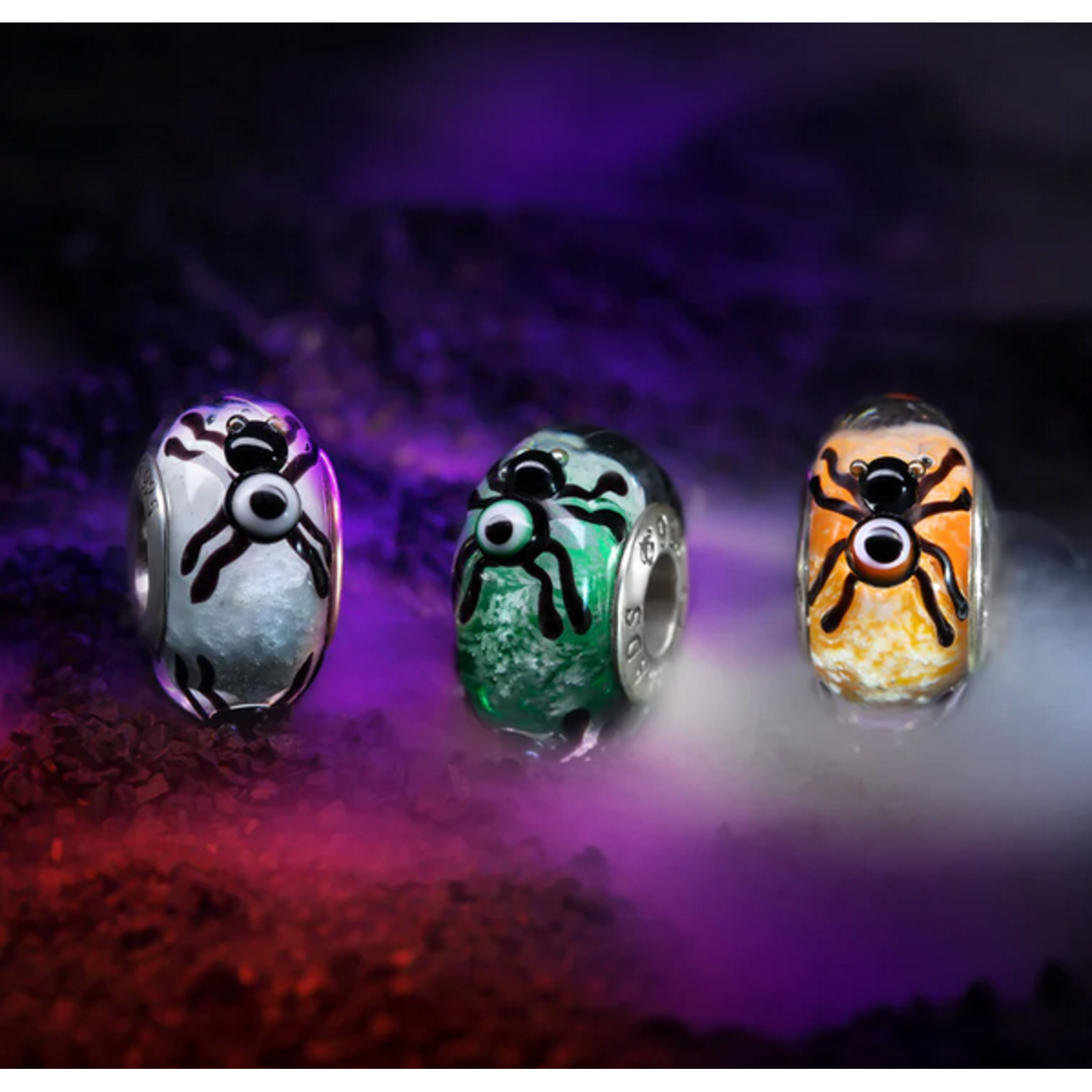 Elfbeads Nightmare Watcher Starlight Charm - Artisan Glass