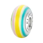 Elfbeads Joyful Bunny Trail Charm - Artisan Glass