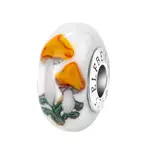 Elfbeads Thankful Mushrooms Charm - Artisan Glass