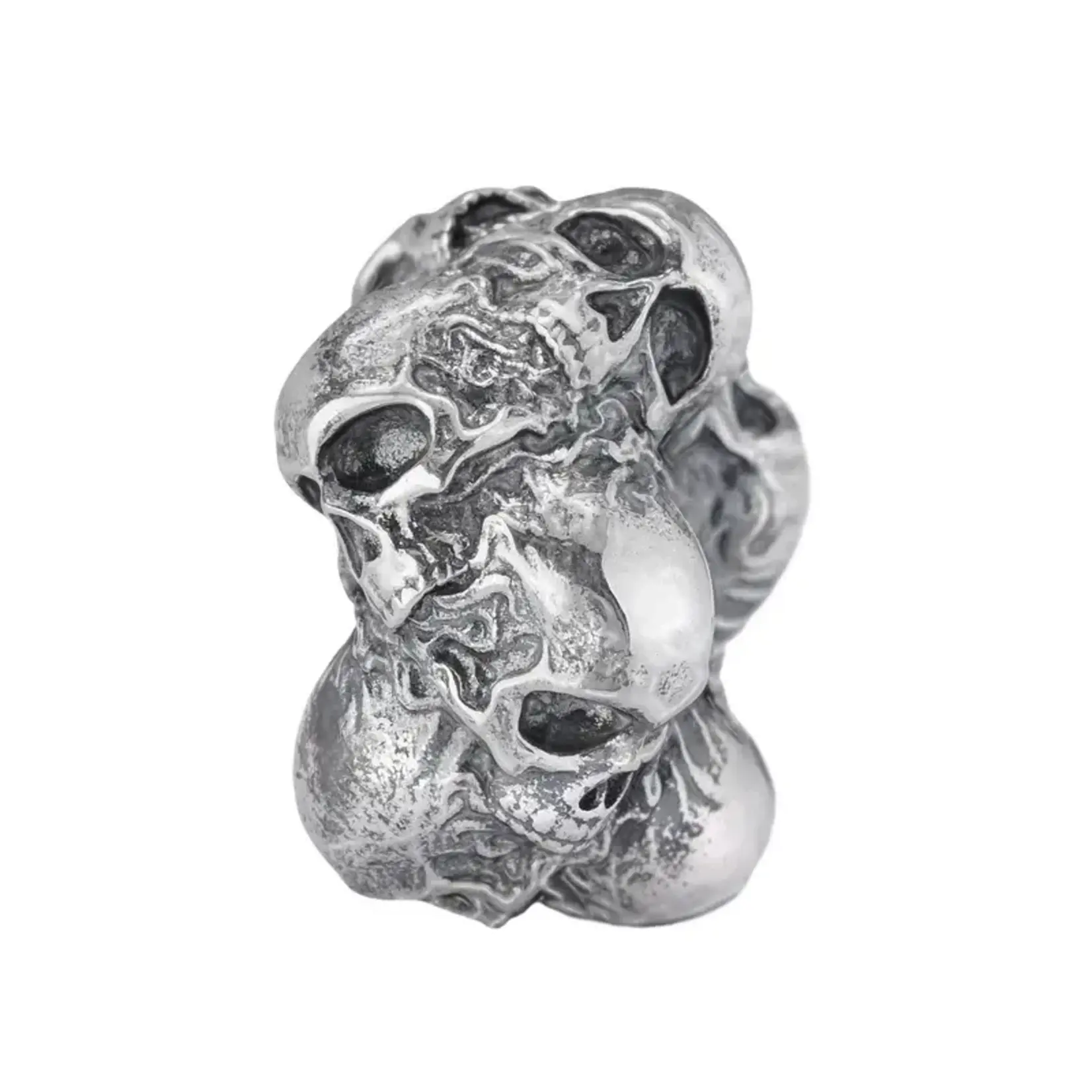 Elfbeads Skullfog Charm - Sterling Silver