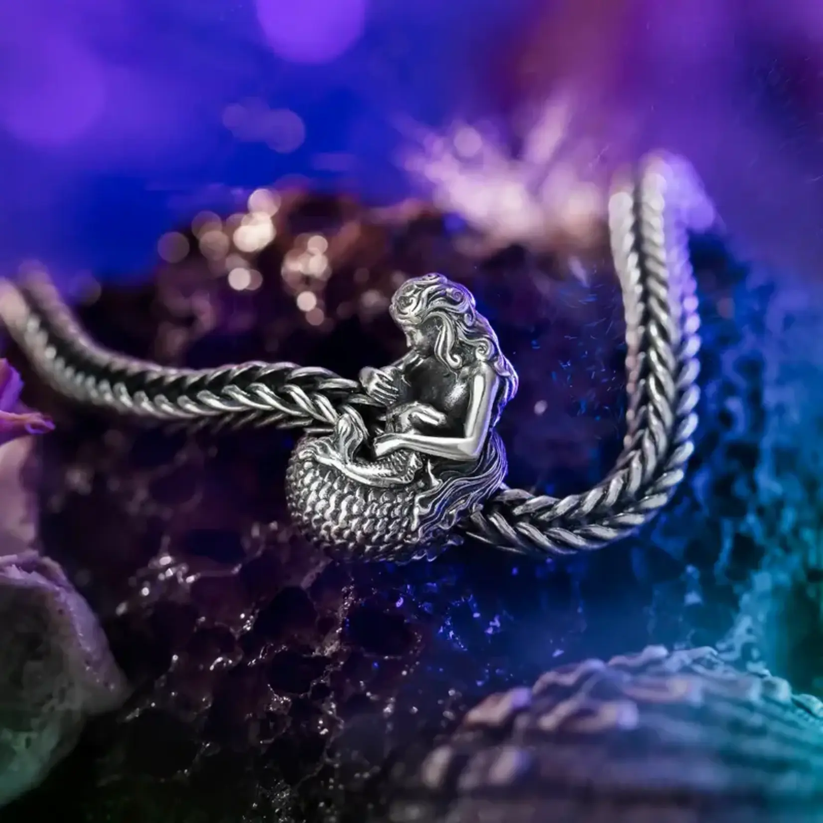 Elfbeads The Mermaid Mother Charm - Masterpiece Sterling Silver