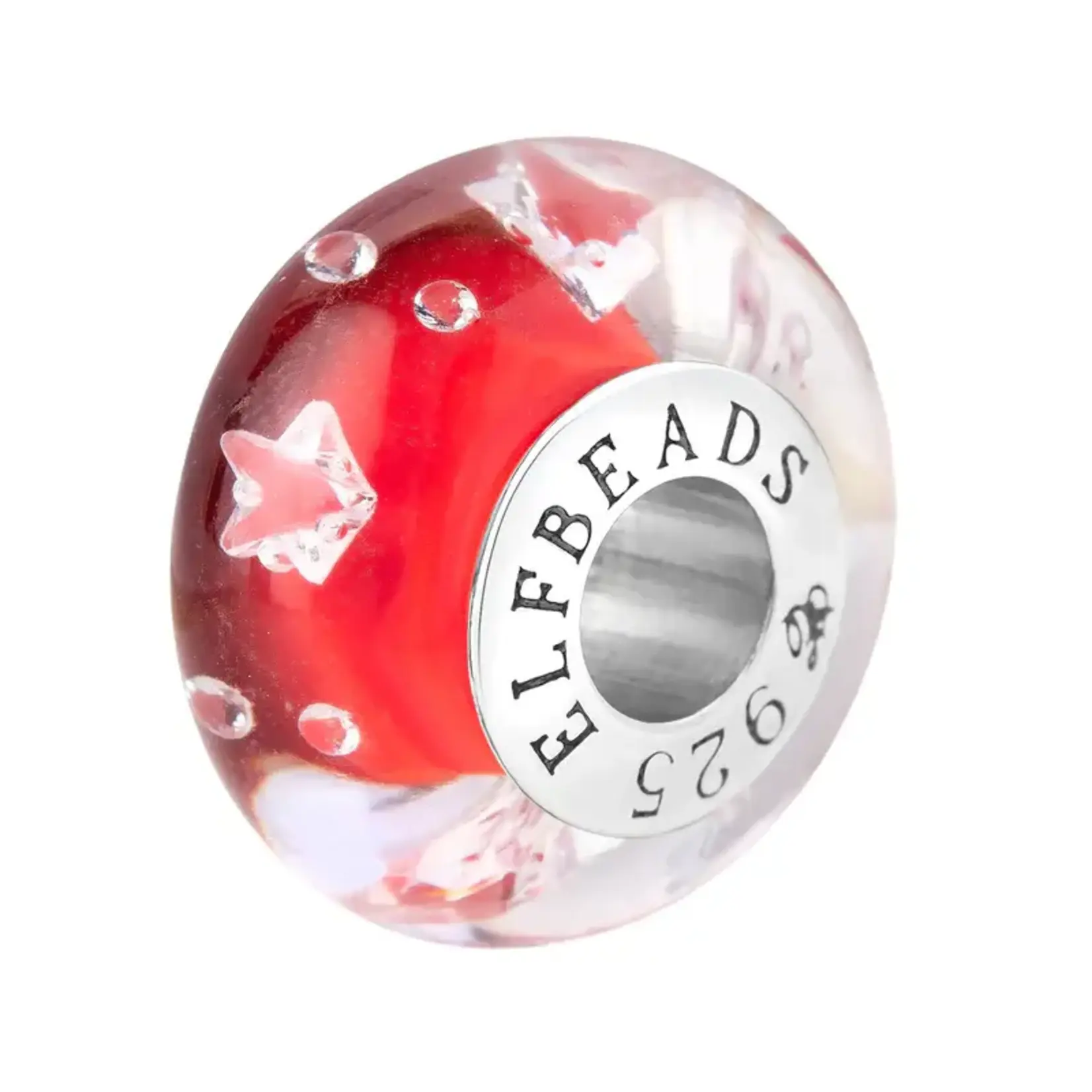 Elfbeads Courage Stars Charm - Artisan Glass