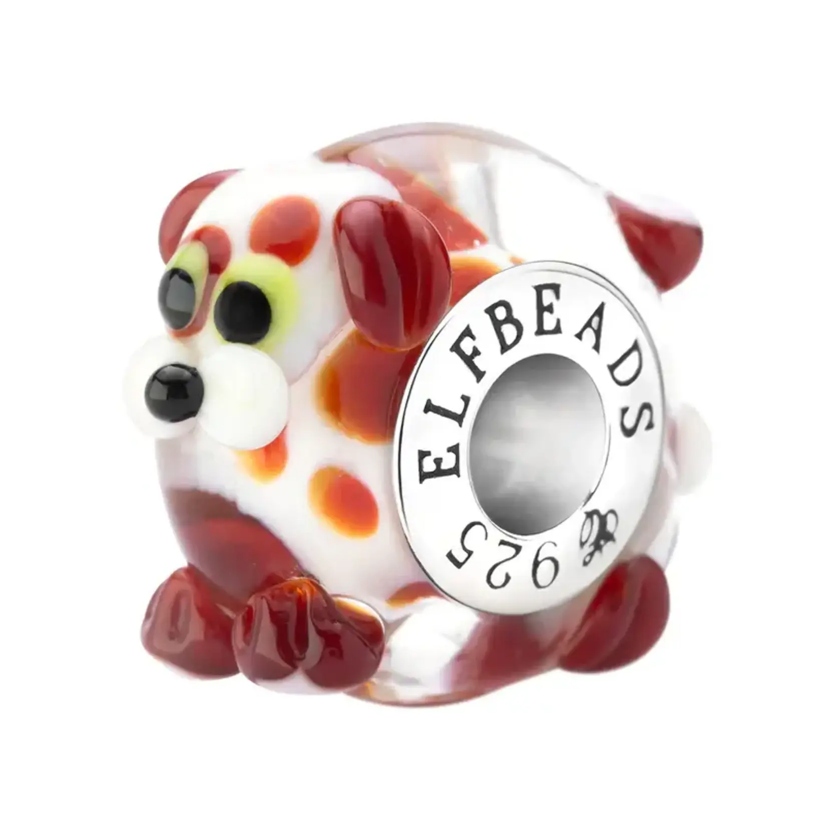 Elfbeads Heart of Joy Charm - Artisan Glass