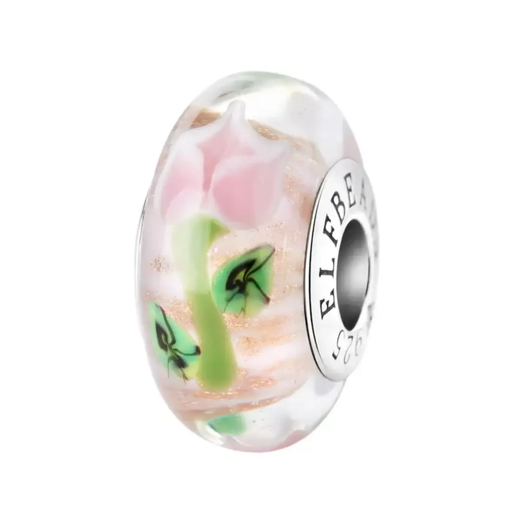 Elfbeads Lotus Dream Charm - Artisan Glass