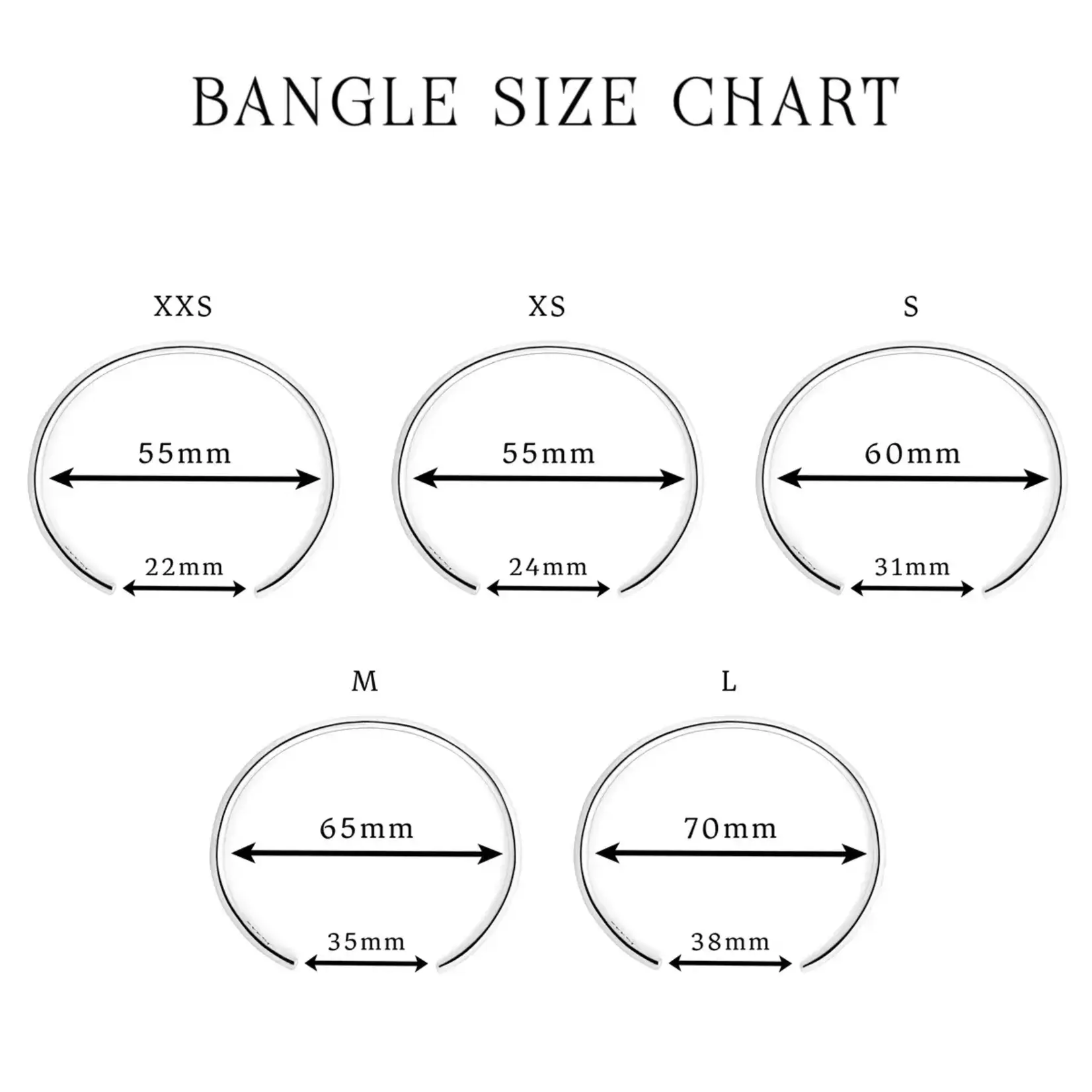 Elfbeads Wood Bangle - Sterling Silver