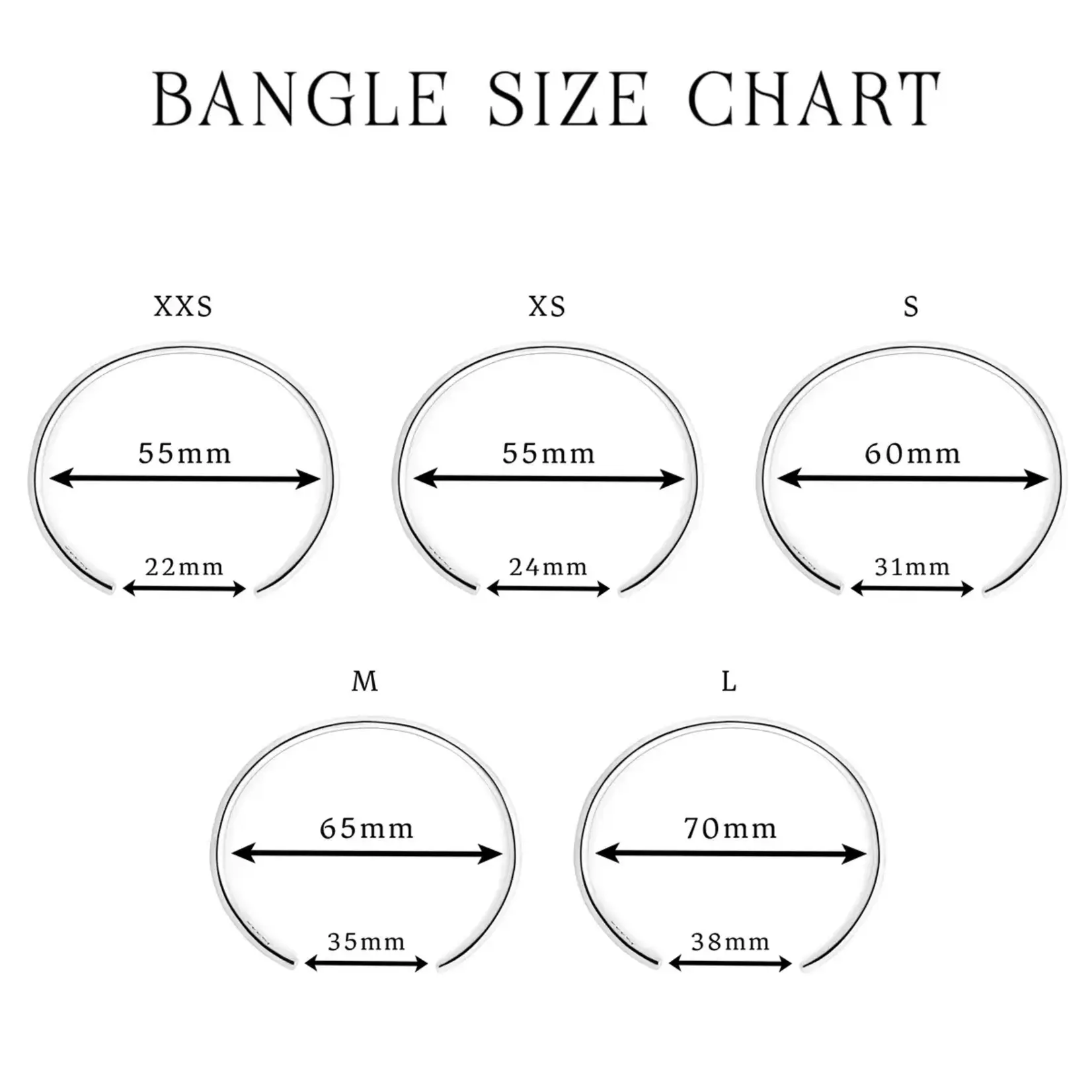 Elfbeads Star Bangle - Sterling Silver