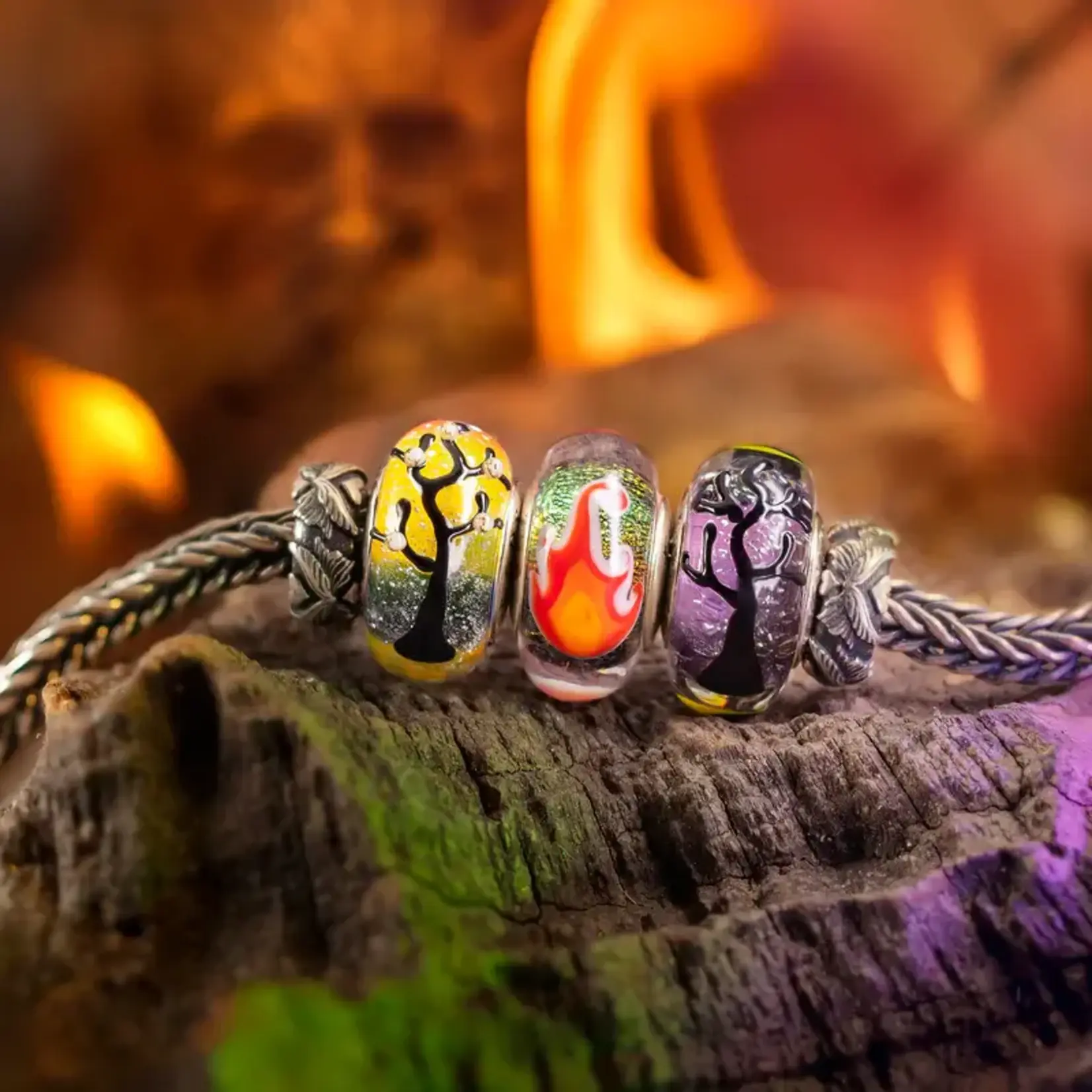 Elfbeads Witchwood Tree Charm - Artisan Glass