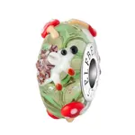 Elfbeads Mushie Keeper Charm - Artisan Glass