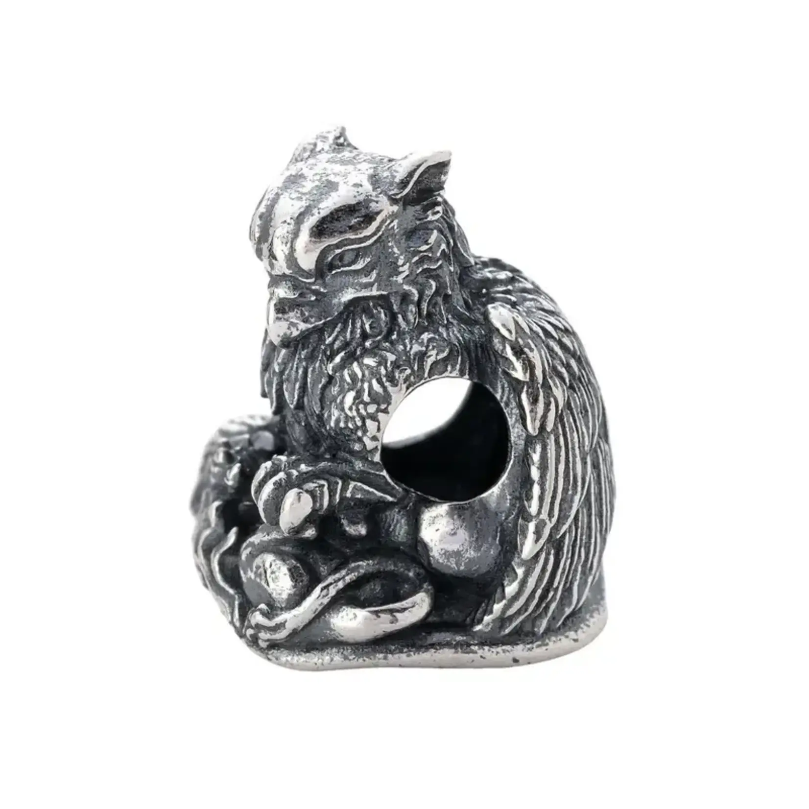 Elfbeads The Griffin Mother Charm - Masterpiece Sterling Silver