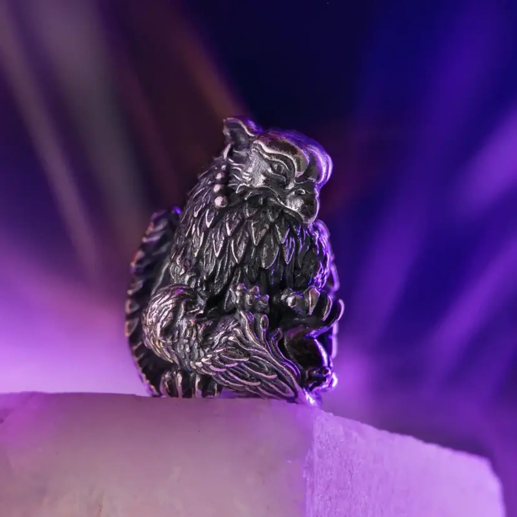 Elfbeads The Griffin Mother Charm - Masterpiece Sterling Silver