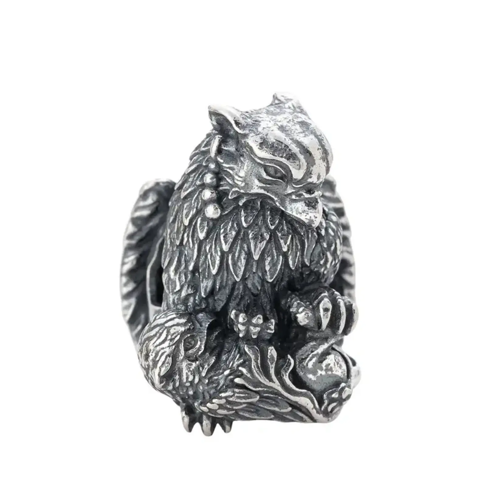 Elfbeads The Griffin Mother Charm - Masterpiece Sterling Silver