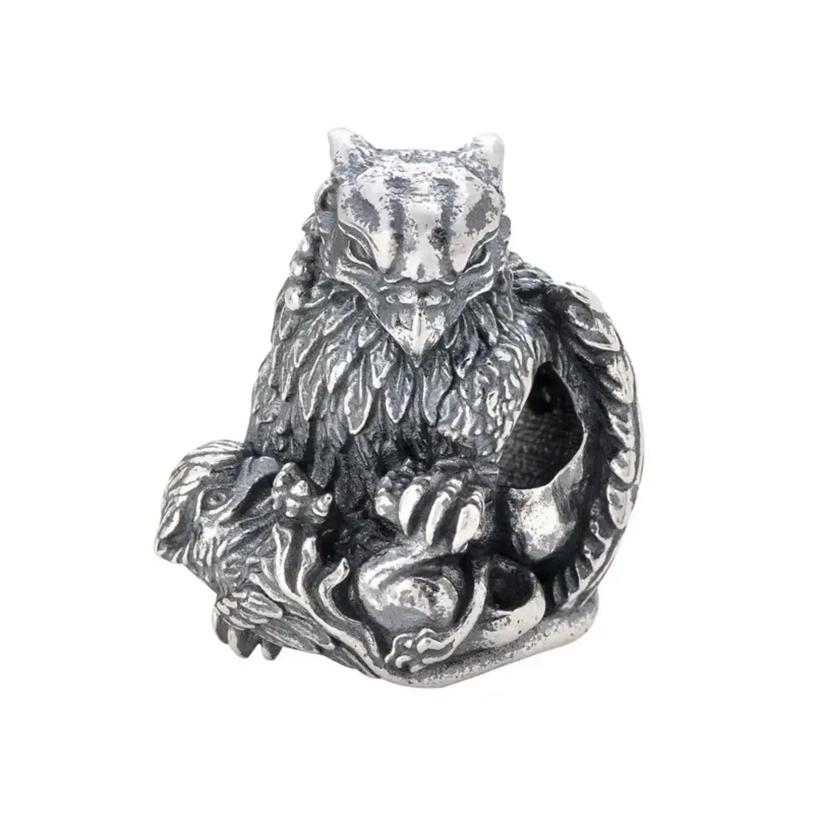 Elfbeads The Griffin Mother Charm - Masterpiece Sterling Silver