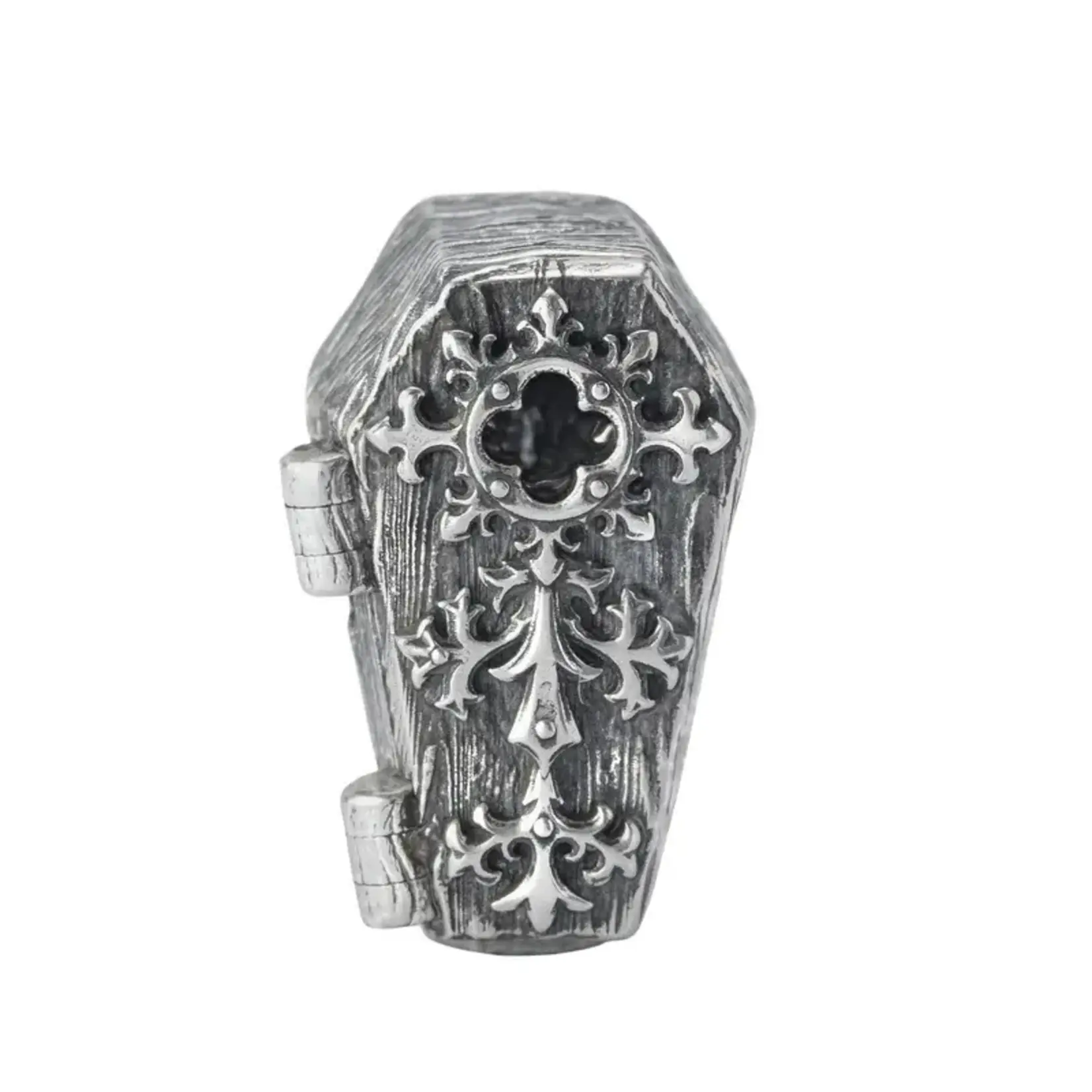 Elfbeads Coffin of Dracula Charm - Sterling Silver