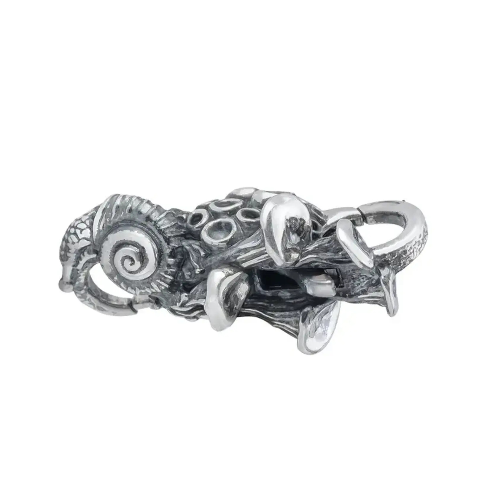 Elfbeads Mushroom Lock - Sterling Silver