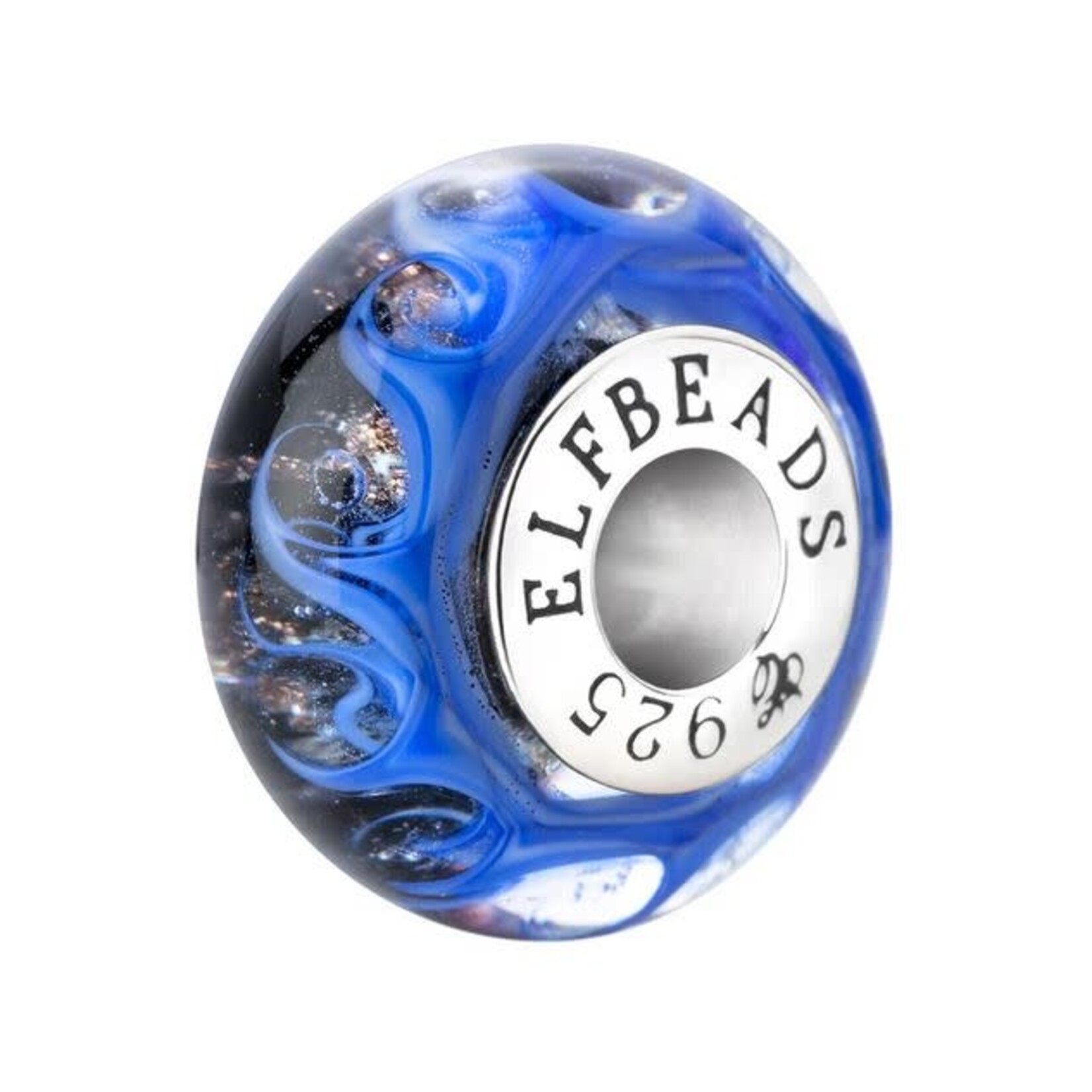 Elfbeads Wicked Flames Charm - Artisan Glass
