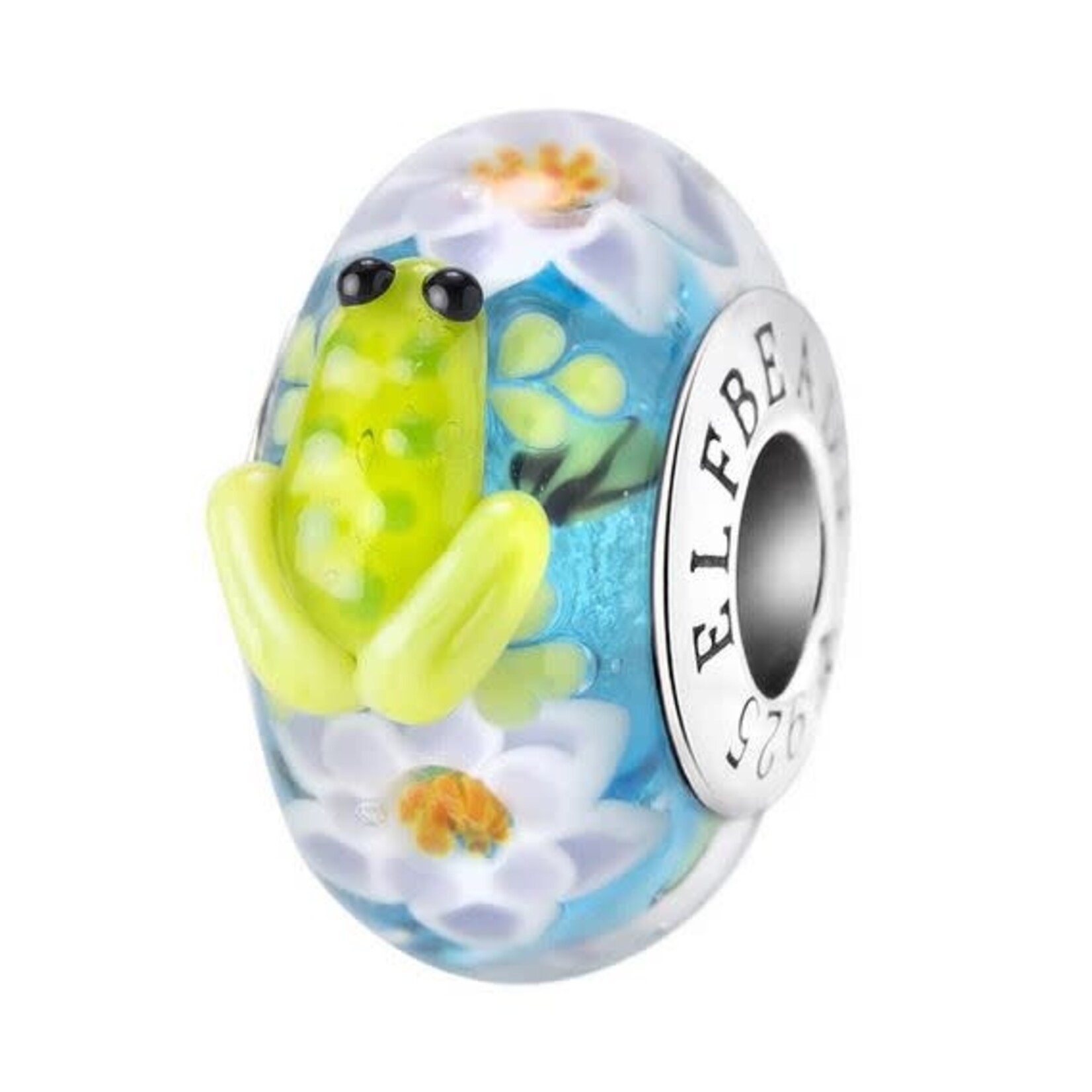 Elfbeads Frog's Kiss Charm - Artisan Glass