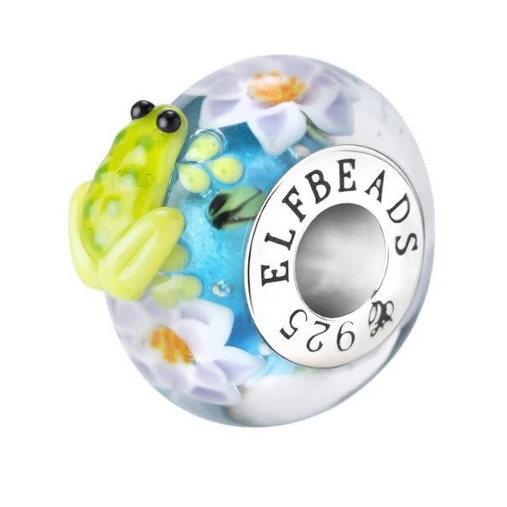 Elfbeads Frog's Kiss Charm - Artisan Glass