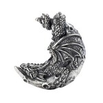 Elfbeads The Crescent Dragon Charm - Masterpiece Sterling Silver