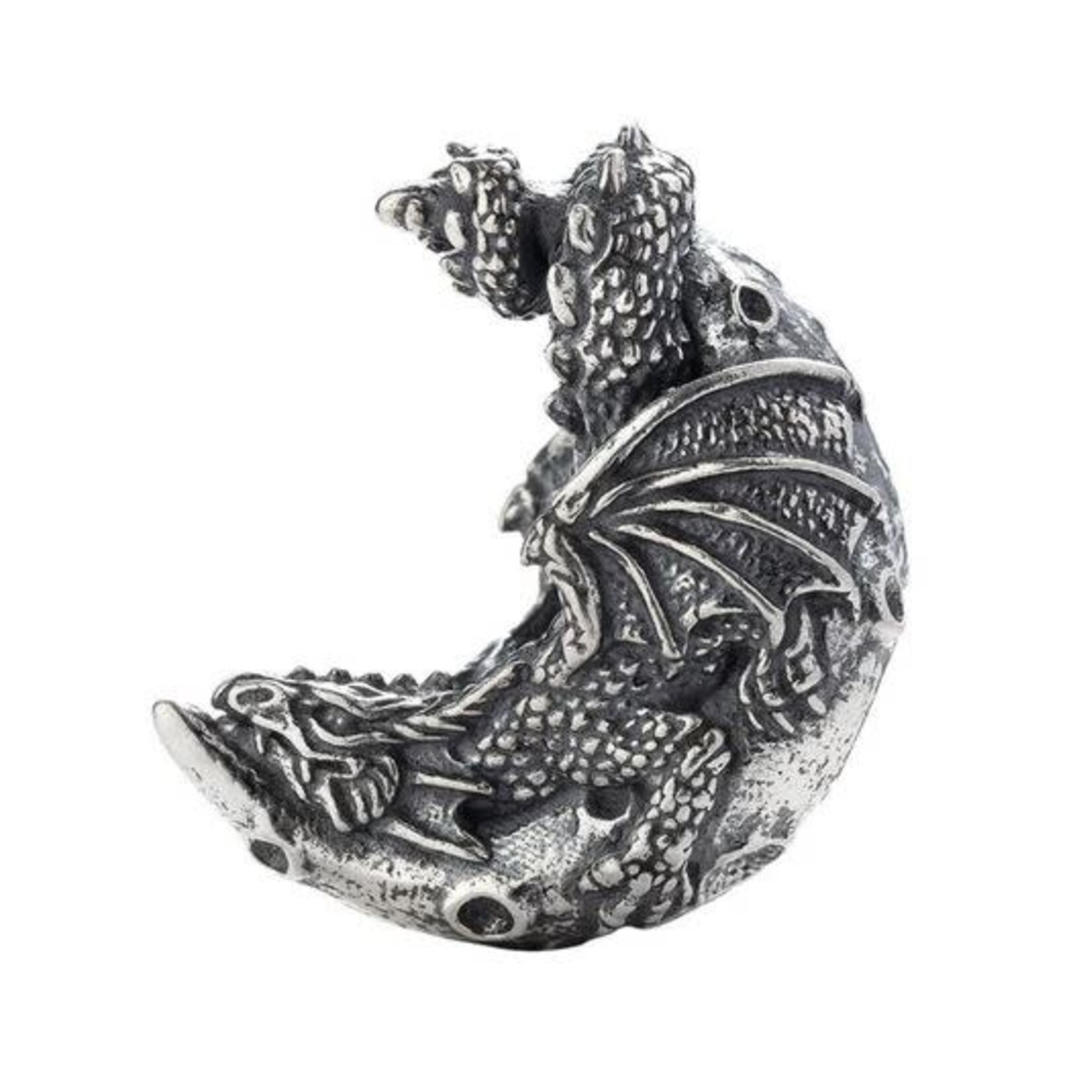 Elfbeads The Crescent Dragon Charm - Masterpiece Sterling Silver