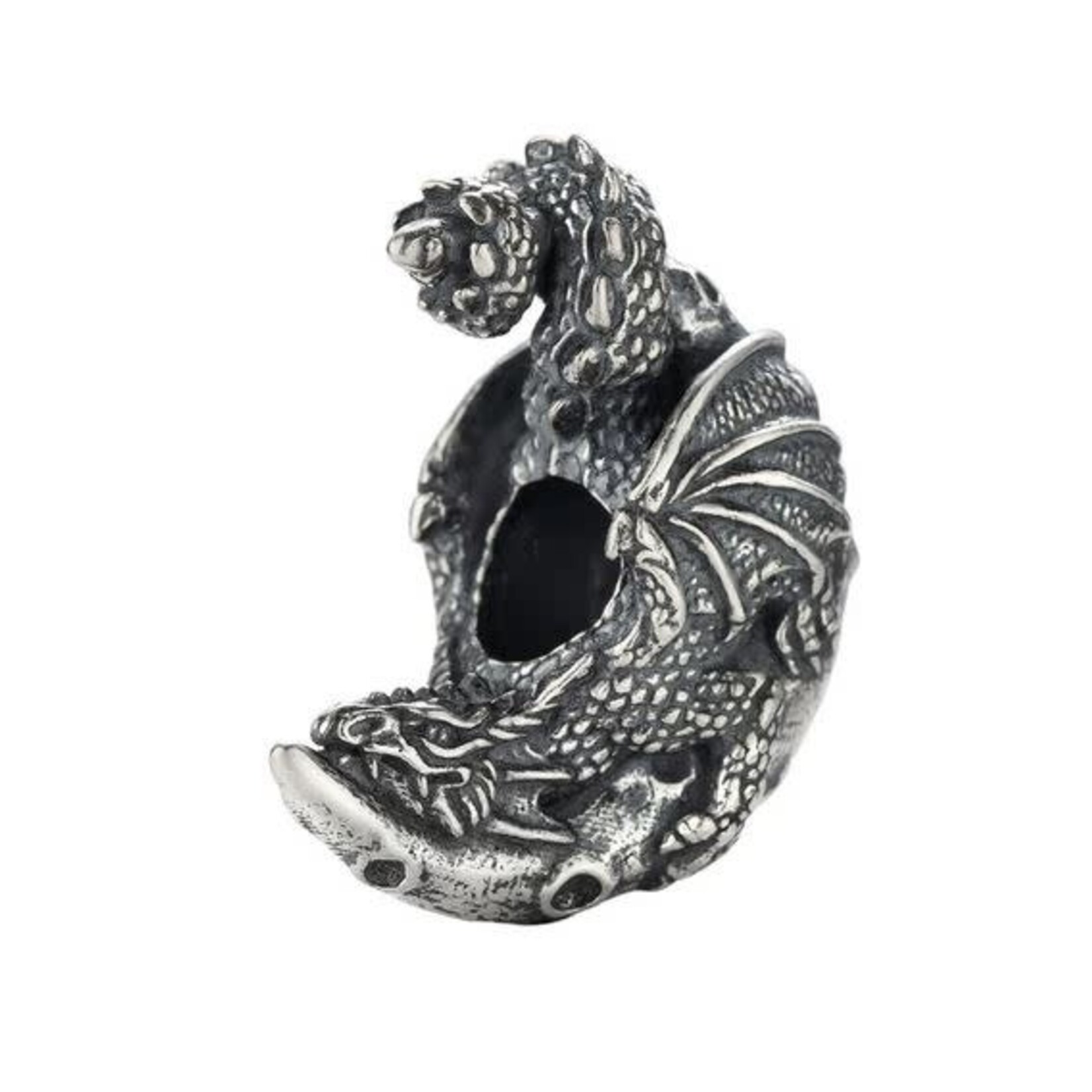 Elfbeads The Crescent Dragon Charm - Masterpiece Sterling Silver