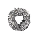 Elfbeads Christmas Wreath Charm - Sterling Silver