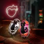 Elfbeads Cat Serenade Charm - Artisan Glass