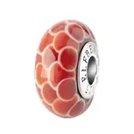 Elfbeads Fireleaf Dragon Scales Charm - Artisan Glass