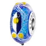 Elfbeads Tide Glider Charm - Artisan Glass