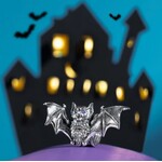 Elfbeads Purple Nightmare Charm - Sterling Silver