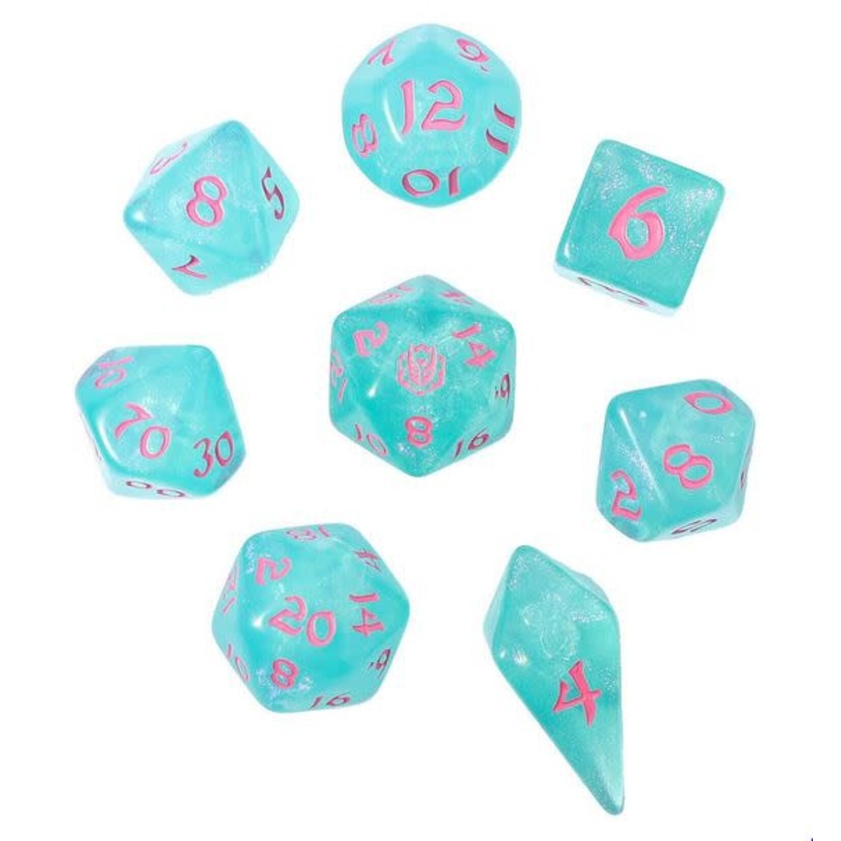 Wyrmforged: Love Potion 8 Die Ployhedral Dice Set