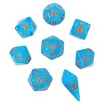 Wyrmforged: Ray of Frost 8 Die Polyhedral Dice Set