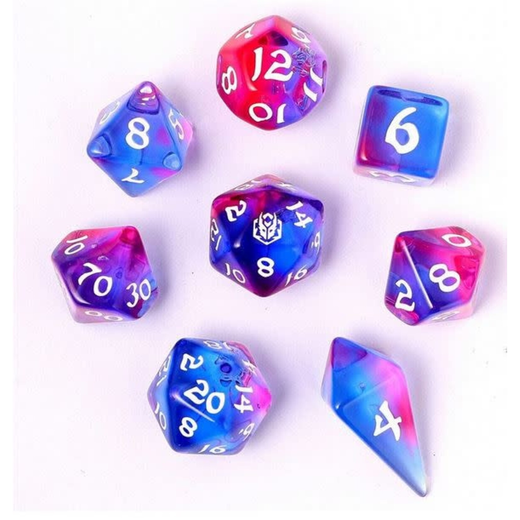 Wyrmforged: Unicorn Tears 8 Die Polyhedral Dice Set