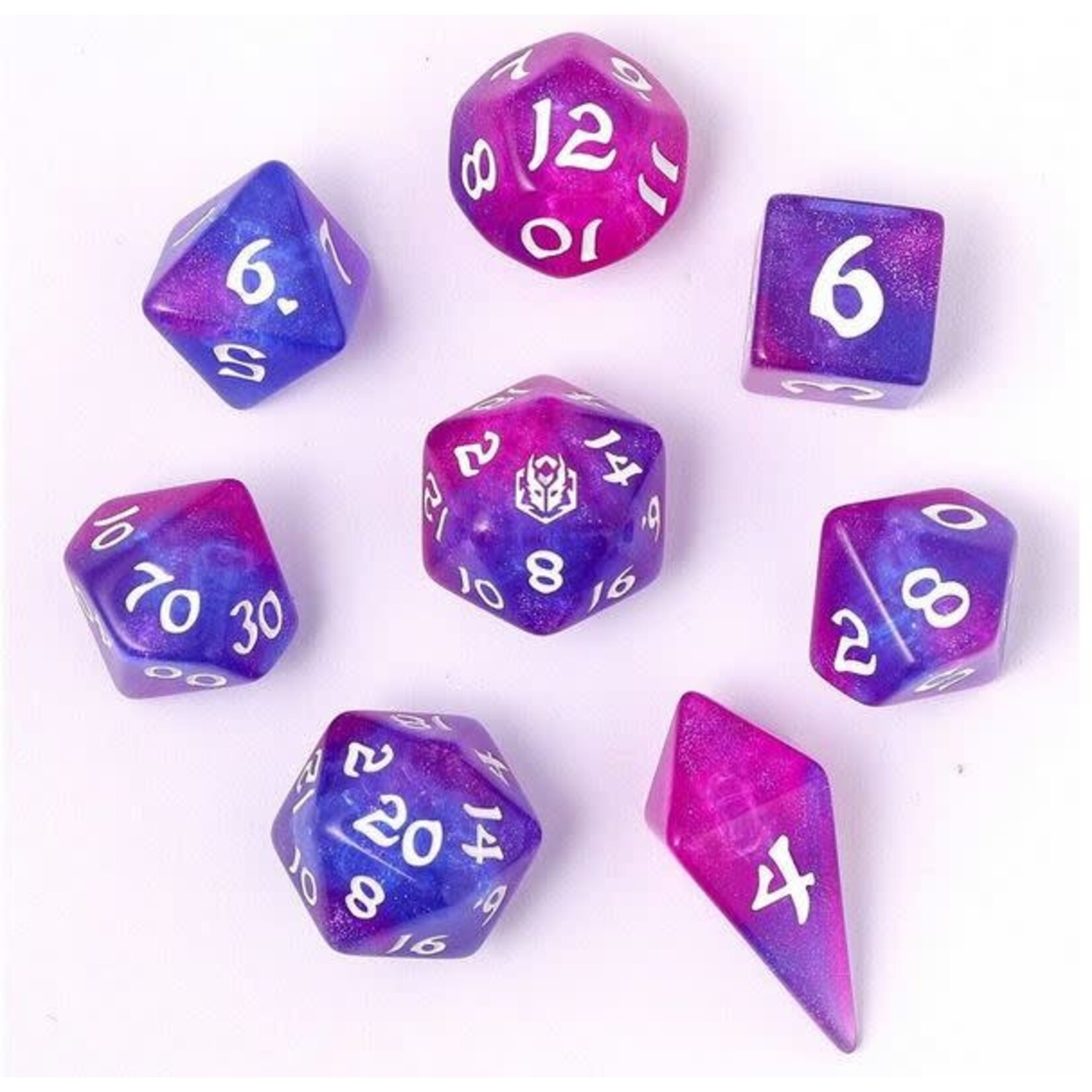 Wyrmforged: Fairy Farts 8 Die Polyhedral Dice Set