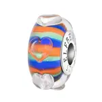 Elfbeads Whispers of Secret Hearts Charm - Artisan Glass