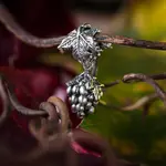 Elfbeads Vineyard Elegance Charm - Sterling Silver