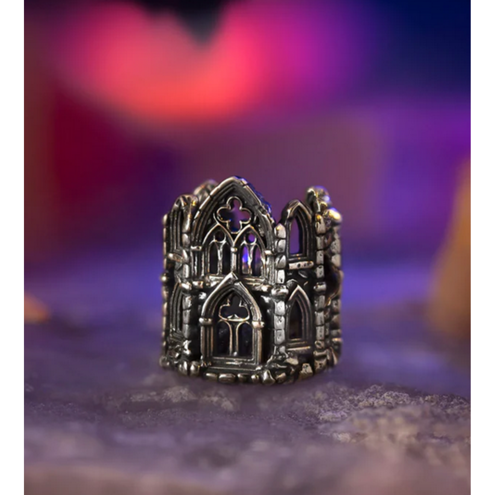 Elfbeads Gravelight Cathedral Charm - Sterling Silver