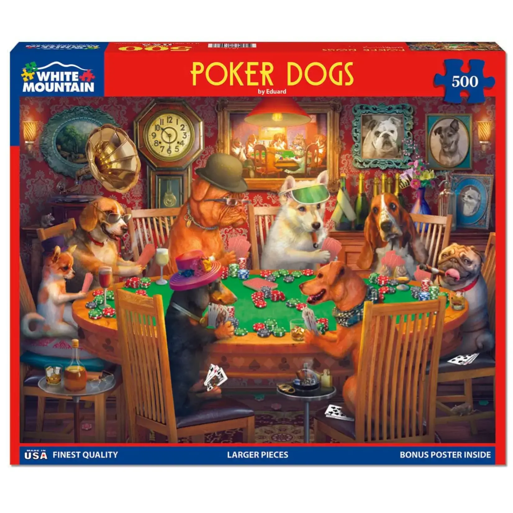 #10960 Poker Dogs Dragon Cache Used Game