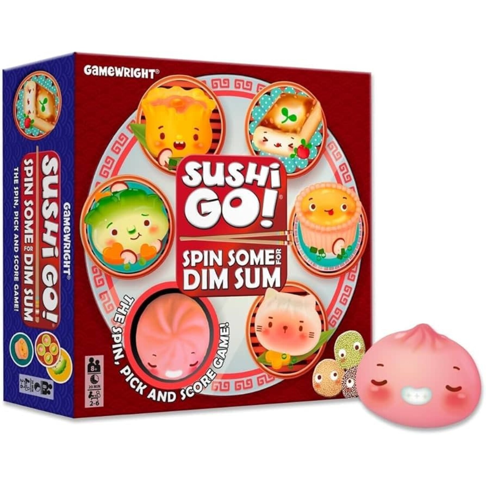 #10950 Sushi Go! Spin Some for Dim Sum Dragon Cache Used Game