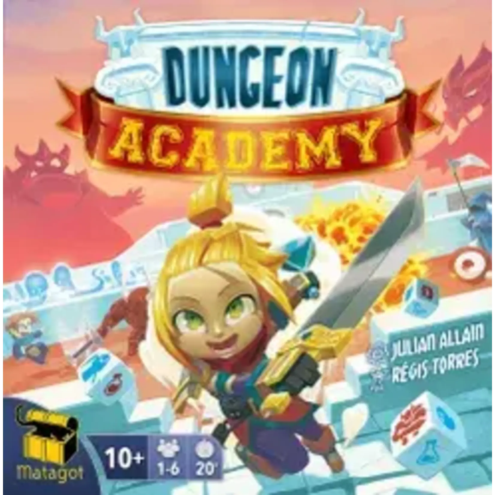#10939 Dungeon Academy Dragon Cache Used Game
