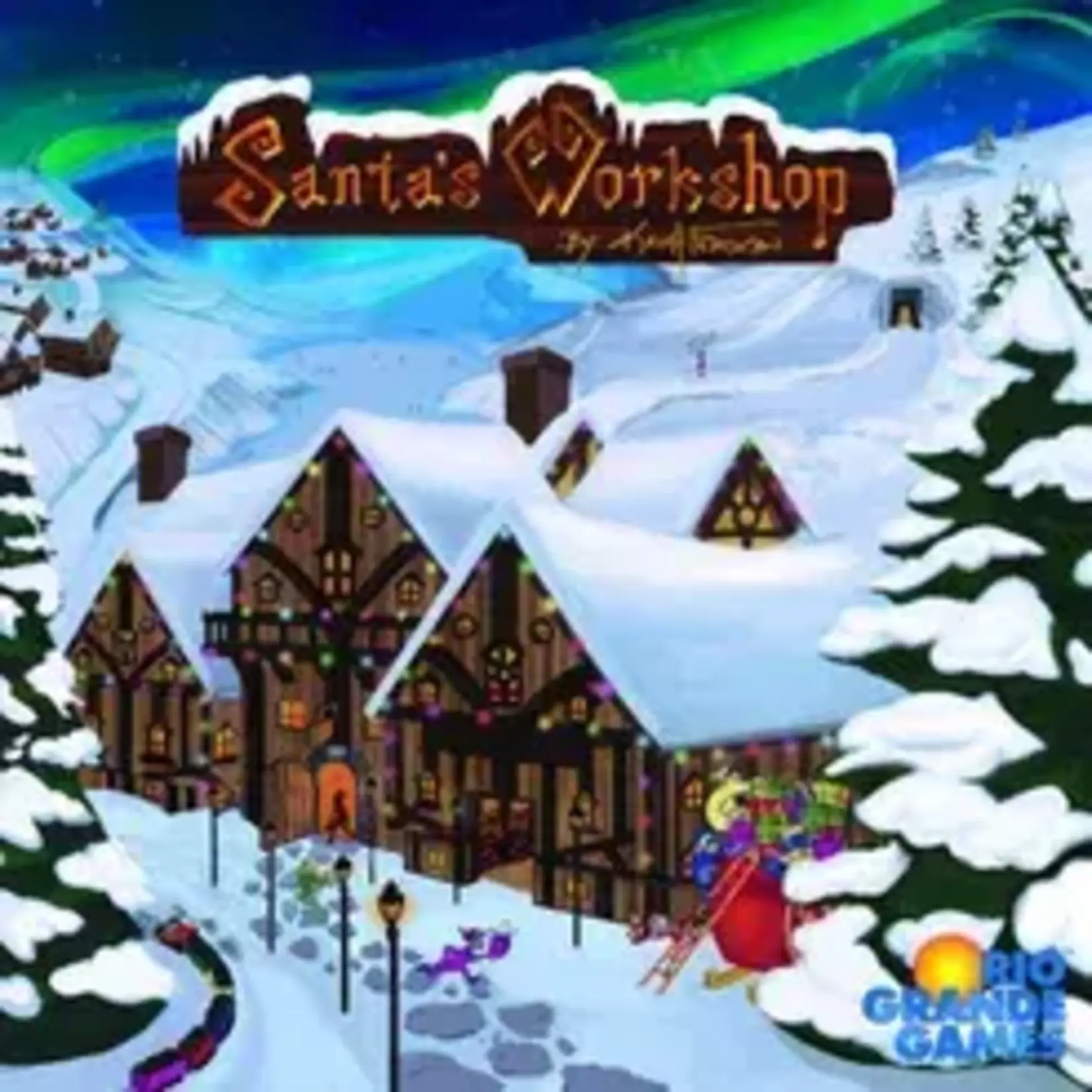 #10934 Santa's Workshop Dragon Cache Used Game